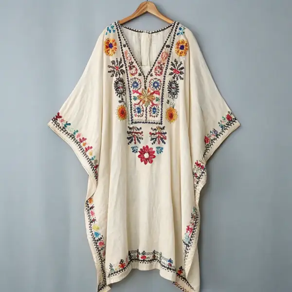 Bohemian Embroidered Dress