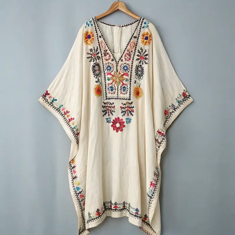 Bohemian Embroidered Dress
