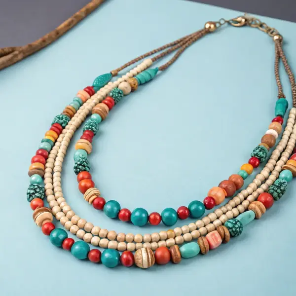 Native African Beaded Necklace