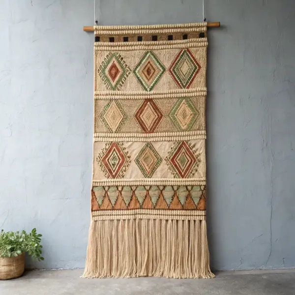 Handwoven Textile Wall Hanging